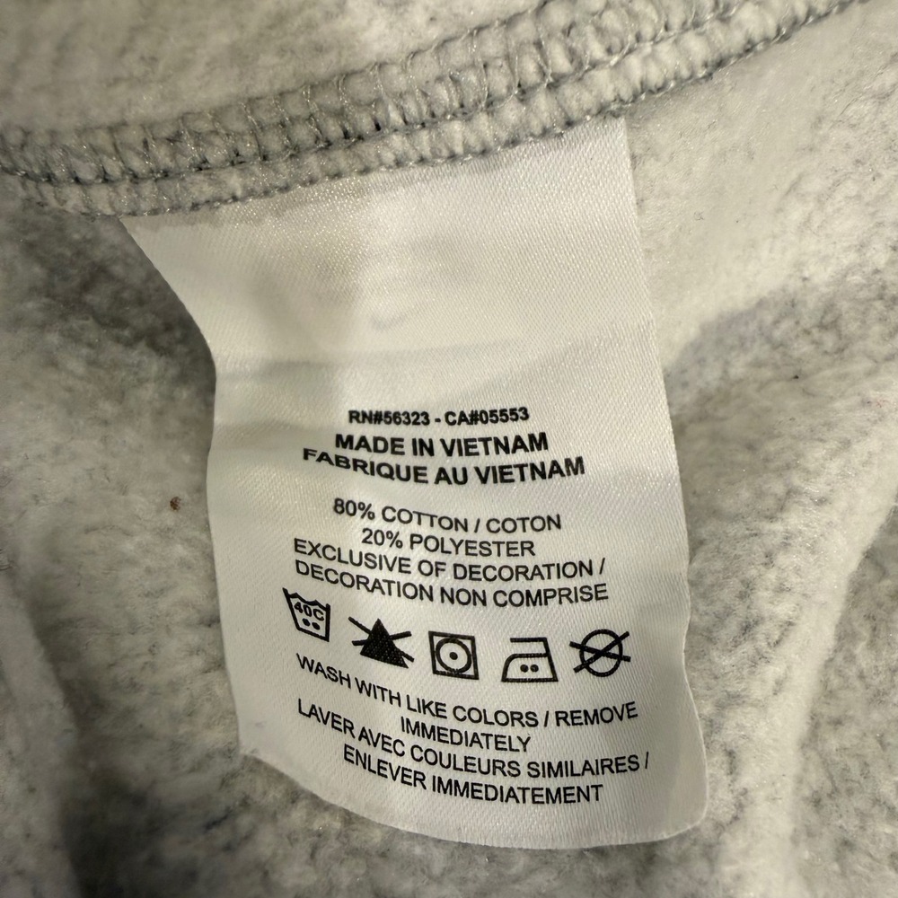 Nike Sportswear Club Fleece Crewneck Sweatshirt Mens Small Grey BV2662-063 - Picture 5 of 7